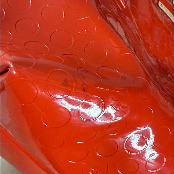 Kate Spade Glossy Red Tote W/ Matching Wallet NWT - Picture 17 of 17